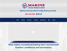 Tablet Screenshot of marinespecialproducts.com